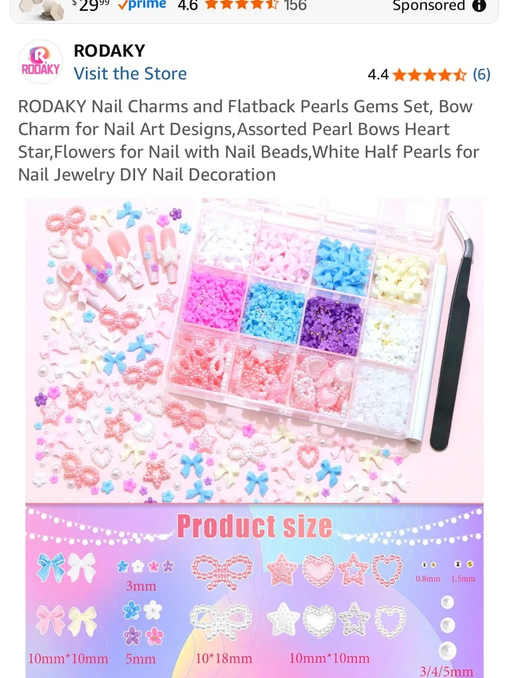 Roda assorted nail